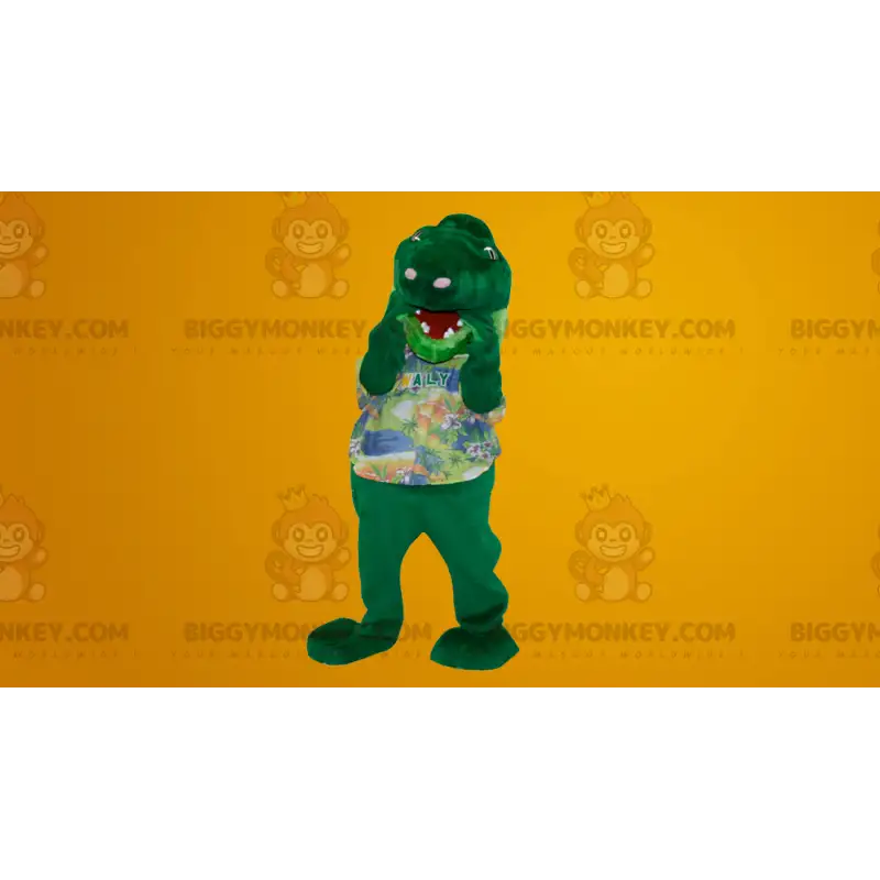 Στολή μασκότ Crocodile Dinosaur Snake BIGGYMONKEY™ - Στολή μασκότ Crocodile Dinosaur Snake BIGGYMONKEY™ -