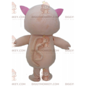 Schattig en mollig groot roze varken BIGGYMONKEY™