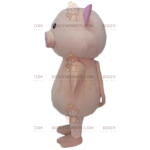 Cute and Plump Big Pink Pig BIGGYMONKEY™ Mascot Costume -