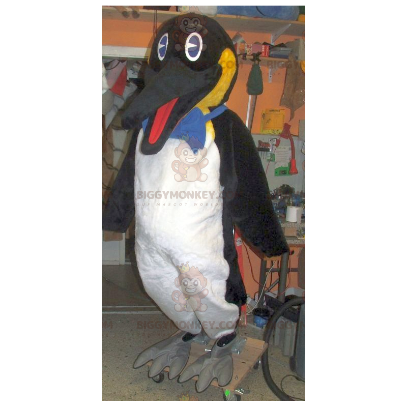 Disfraz de mascota pingüino BIGGYMONKEY™ muy realista - Disfraz de mascota pingüino BIGGYMONKEY™ muy realista -