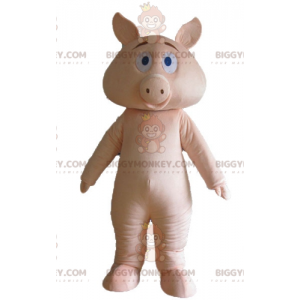 Fully Customizable Pink Pig BIGGYMONKEY™ Mascot Costume -