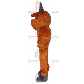 Speels uitziende bruine en grijze buffel BIGGYMONKEY™