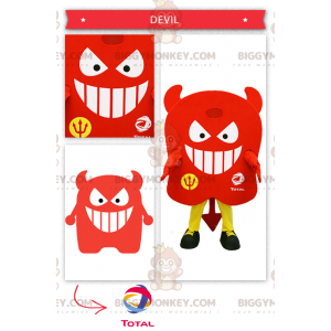  Tutto il costume della mascotte BIGGYMONKEY™ di Red Devil - Mascotte umane - BIGGYMONKEY_0287 - BiggyMonkey.com