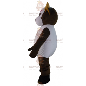 Roztomilý a láskyplný kostým hnědobílé krávy BIGGYMONKEY™