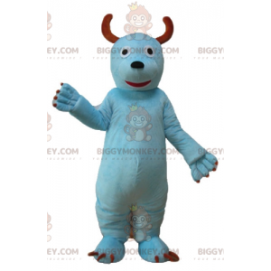 Disfraz de mascota de perro canguro vaca azul BIGGYMONKEY™ -
