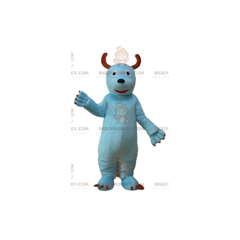 Blue Cow Kengaroo Dog BIGGYMONKEY™ maskotkostyme - Hundemasker - BIGGYMONKEY_02741 - BiggyMonkey.com