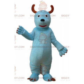 Blue Cow Kangaroo Dog BIGGYMONKEY™ Maskotdräkt - BiggyMonkey