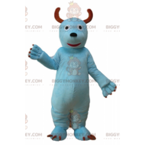 Blue Cow Kænguruhund BIGGYMONKEY™ maskotkostume - Hunde maskoter - BIGGYMONKEY_02741 - BiggyMonkey.com
