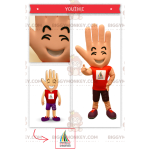 Υποστηρικτικό κοστούμι μασκότ Big Giant Hand BIGGYMONKEY™ -