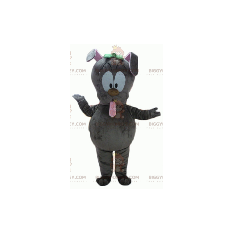 Grauer Hase mit herausgestreckter Zunge BIGGYMONKEY™ Grauer Hase mit herausgestreckter Zunge BIGGYMONKEY™