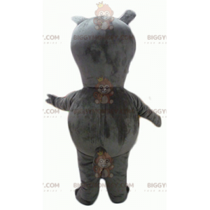Grå kanin, der stikker tungen ud BIGGYMONKEY™ maskotkostume -