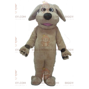 Fully Customizable Large Brown Dog BIGGYMONKEY™ Mascot Costume