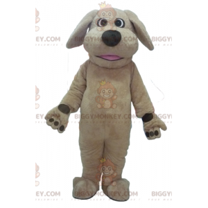 Plně přizpůsobitelný kostým maskota velkého hnědého psa