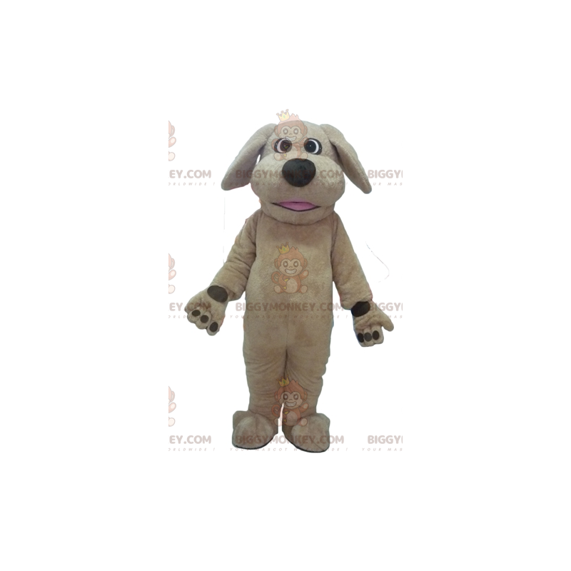 Fuldt tilpasselig stor brun hund BIGGYMONKEY™ maskotkostume - Fuldt tilpasselig stor brun hund BIGGYMONKEY™ maskotkostume -
