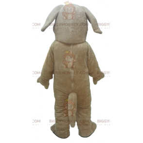 Costume de mascotte BIGGYMONKEY™ de grand chien marron