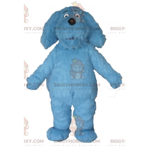 Awesome All Hairy Blue Dog BIGGYMONKEY™ Mascot Costume –