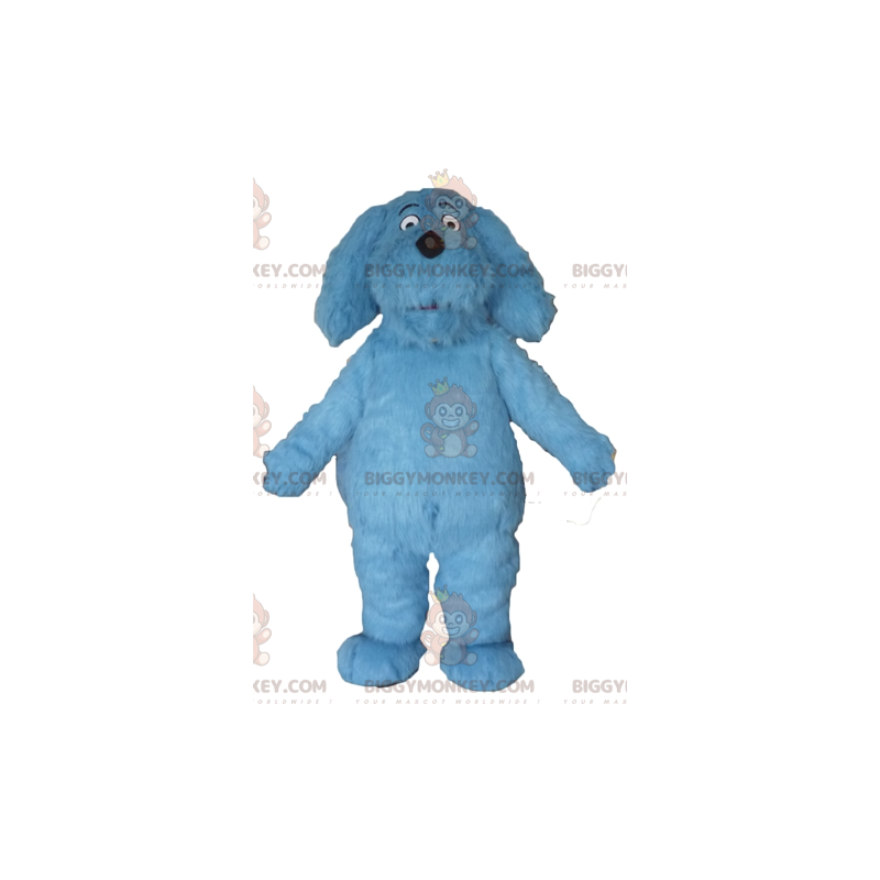 Impresionante disfraz de mascota BIGGYMONKEY™ de perro azul Impresionante disfraz de mascota BIGGYMONKEY™ de perro azul