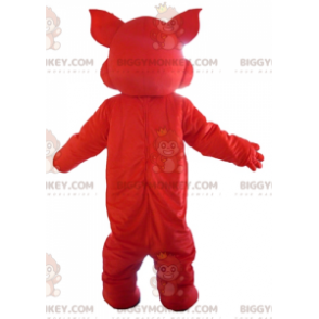 Kostium maskotki uśmiechniętego czerwonego psa BIGGYMONKEY™ z okularami przeciwsłonecznymi - Maskotki dla psów - BiggyMonkey.com