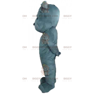 Costume da mascotte BIGGYMONKEY™ cane grigio dall'aspetto