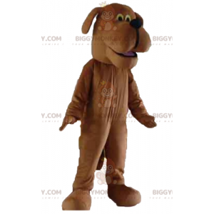 Friendly Looking Brown Dog BIGGYMONKEY™ Mascot Costume -