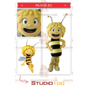 Belle Maya die Biene BIGGYMONKEY™ Maskottchenkostüm -