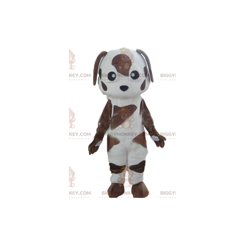 Kostium maskotki BIGGYMONKEY™ dla psa w brązowo-białe cętki - Kostium maskotki BIGGYMONKEY™ dla psa w brązowo-białe cętki -