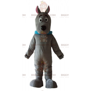 Scoubidou berömda tecknade hund BIGGYMONKEY™ maskotdräkt -