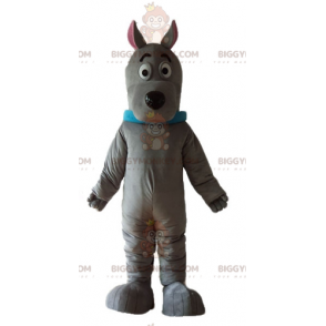 Scoubidou berömda tecknade hund BIGGYMONKEY™ maskotdräkt -