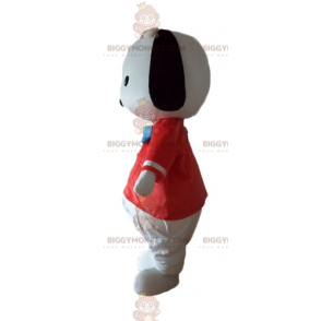 Costume de mascotte BIGGYMONKEY™ de petit chien noir et blanc