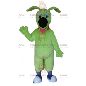 Erittäin söpö ja rakastava iso keltainen koira BIGGYMONKEY™ maskottiasu - Koiran maskotit - BIGGYMONKEY_02780 - BiggyMonkey.com