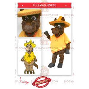 Mexican Donkey BIGGYMONKEY™ Mascot Costume - Biggymonkey.com