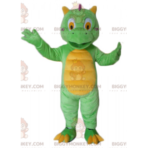 Cute and colorful little green and yellow dragon BIGGYMONKEY™