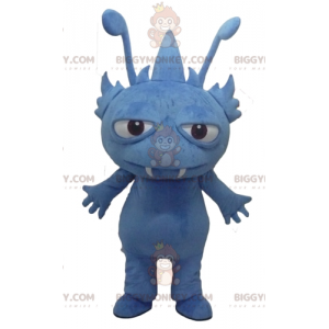 Gnome Fantasy Creature Blue Monster BIGGYMONKEY™ Mascot Costume