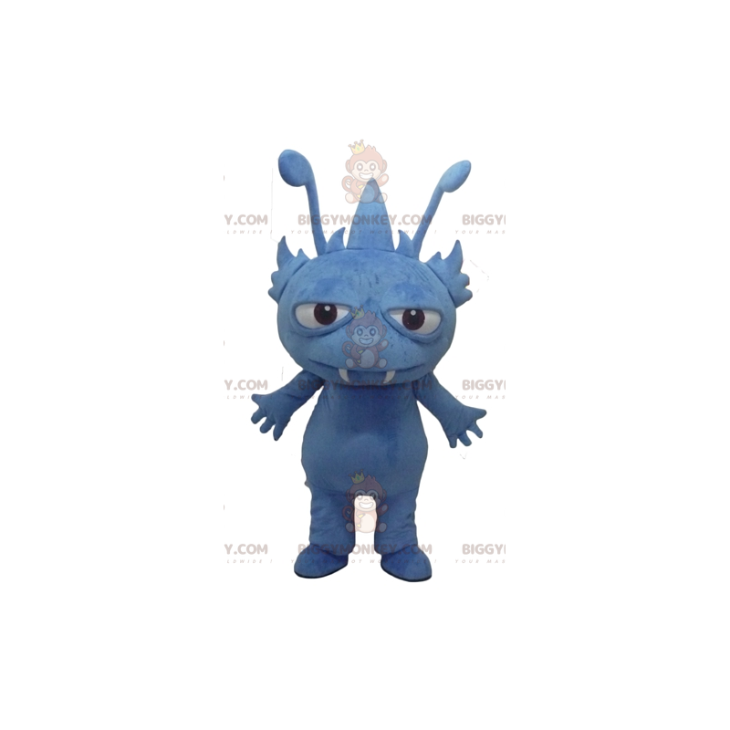 Gnome Fantasy Creature Blue Monster BIGGYMONKEY™ Maskotdräkt - Monster maskot - BIGGYMONKEY_02813 - BiggyMonkey.com