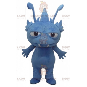 Costume de mascotte BIGGYMONKEY™ de monstre bleu de créature