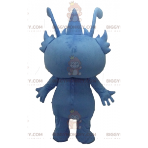 Costume de mascotte BIGGYMONKEY™ de monstre bleu de créature