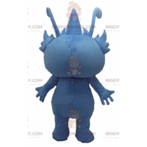 Disfraz de mascota Gnome Fantasy Creature Blue Monster