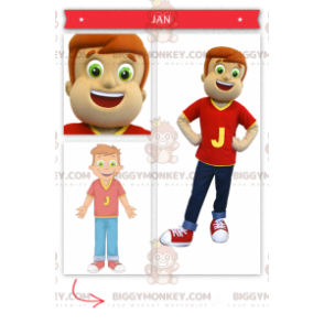 Costume da mascotte BIGGYMONKEY™ da ragazzino - Biggymonkey.com