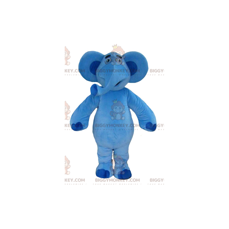 Sehr freundlicher großer blauer Elefant BIGGYMONKEY™ Sehr freundlicher großer blauer Elefant BIGGYMONKEY™