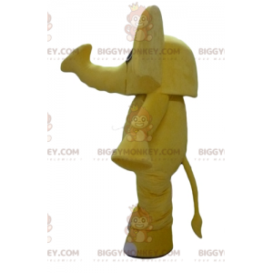 BIGGYMONKEY™ Mascot Costume Yellow Elephant With Big Ears - Elephant mascots - BIGGYMONKEY_02841 - BiggyMonkey.com