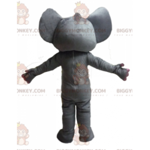 Vtipný a nepředvídatelný kostým maskota BIGGYMONKEY™ s šedým a