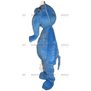 Plně přizpůsobitelný kostým maskota obřího modrého slona