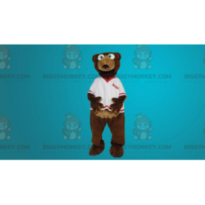 Kostým maskota týmového fanouška medvěda hnědého BIGGYMONKEY™ –