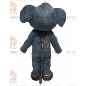 Giant Gray Elephant BIGGYMONKEY™ Mascot Costume Fully