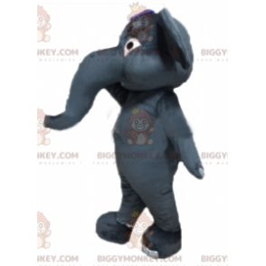 Giant grå elefant BIGGYMONKEY™ maskotkostyme som kan tilpasses fullstendig - Elefantmasker - BIGGYMONKEY_02854 - BiggyMonkey.com