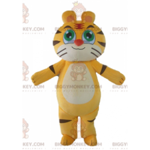 Customizable White and Black Yellow Cat Tiger BIGGYMONKEY™