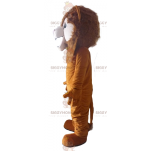 Kostým maskota řvoucí kočky BIGGYMONKEY™ hnědého lva - Maskoti lva - BIGGYMONKEY_02883 - BiggyMonkey.com