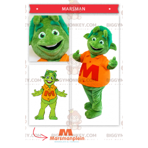 Green Alien Martian BIGGYMONKEY™ maskotkostume - Monster maskoter - BIGGYMONKEY_0325 - BiggyMonkey.com