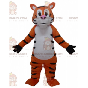 Grappige gigantische witte en zwarte oranje tijger BIGGYMONKEY™