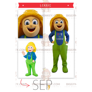 Στολή μασκότ Oyster Fisherman BIGGYMONKEY™ - Biggymonkey.com